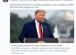 美国正式退出世卫组织：全球卫生合作新篇章的转折点